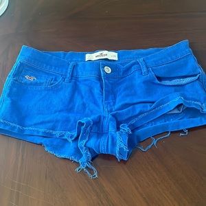 Vintage Hollister blue shorts size 7